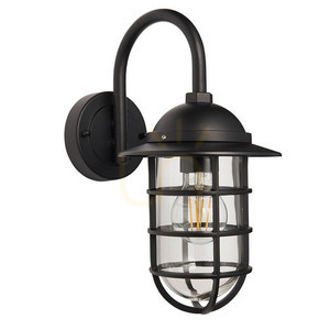 Nástěnné svítidlo Endon Port černé E27 1x10W small 9