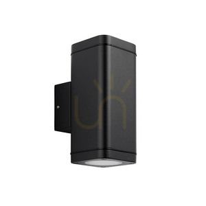 Nástěnné svítidlo Endon Milton černé GU10 2x7 W stmívatelné small 7