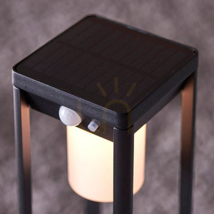 Stojací lampa Hallam Black Endon small 8