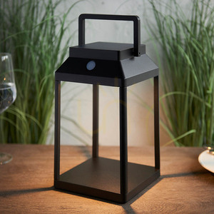 Stolní lampa Endon Linterna černá LED stmívatelná 25 cm small 6