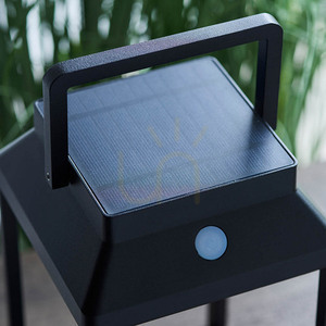 Stolní lampa Endon Linterna černá LED stmívatelná 25 cm small 8