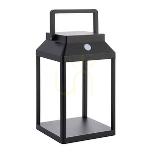 Stolní lampa Endon Linterna černá LED stmívatelná 25 cm small 9