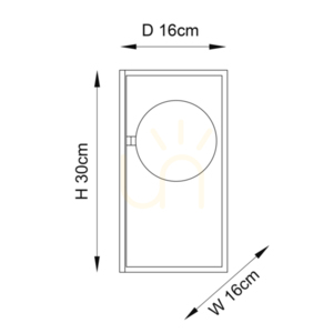Stolní lampa Endon Kinjo černá s duhovým sklem G9 30 cm small 2