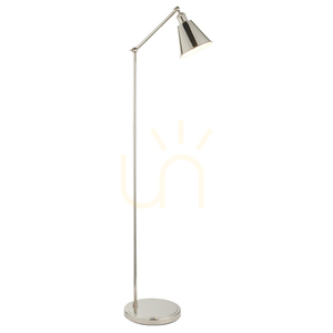 Stojací lampa Endon Hal stříbrná ocel E27 0 Stojací lampa Endon Hal stříbrná ocel E27 small 0
