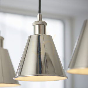Závěsné svítidlo Endon Hal stříbrné E27 3x10W dimmable 5 Závěsné svítidlo Endon Hal stříbrné E27 3x10W dimmable small 5