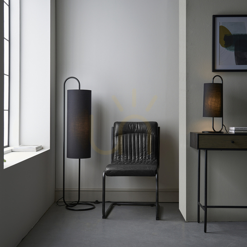 Kontrola Stolní lampa Klip Black Endon