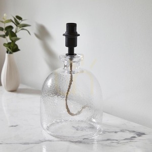 Základna stolní lampy Endon Lyra černá, strukturované sklo E14 29,3 cm 100910 small 6