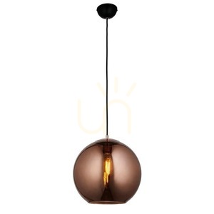 Závěsné svítidlo Endon Boli černé E27 1x10W sklo ocel 30 cm 8 Závěsné svítidlo Endon Boli černé E27 1x10W sklo ocel 30 cm small 8