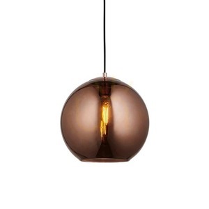 Závěsné svítidlo Endon Boli černé E27 1x10W sklo ocel 30 cm 0 Závěsné svítidlo Endon Boli černé E27 1x10W sklo ocel 30 cm small 0