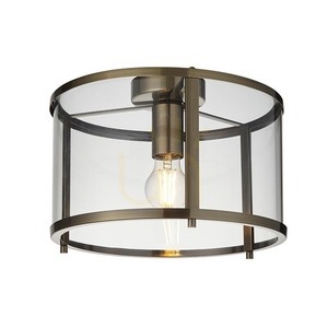 Plafon Endon Hopton mosazné sklo E27 stmívatelný 31 cm 0 Plafon Endon Hopton mosazné sklo E27 stmívatelný 31 cm small 0