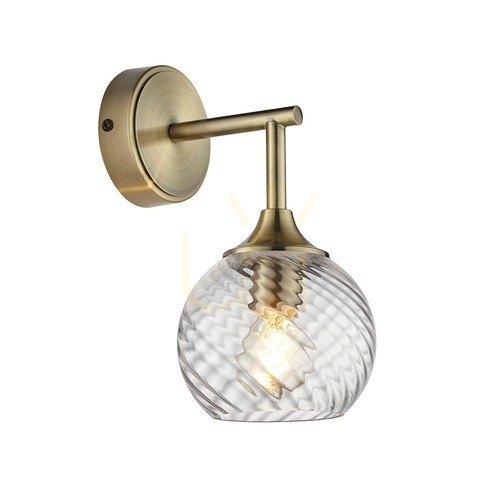 Kontrola Nástěnné svítidlo Allegra Brass Endon