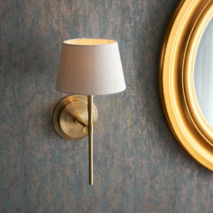 Nástěnné svítidlo Endon Rennes Cici brass E14 1x6 W dimmable, ivory stínidlo 2 Nástěnné svítidlo Endon Rennes Cici brass E14 1x6 W dimmable, ivory stínidlo small 2
