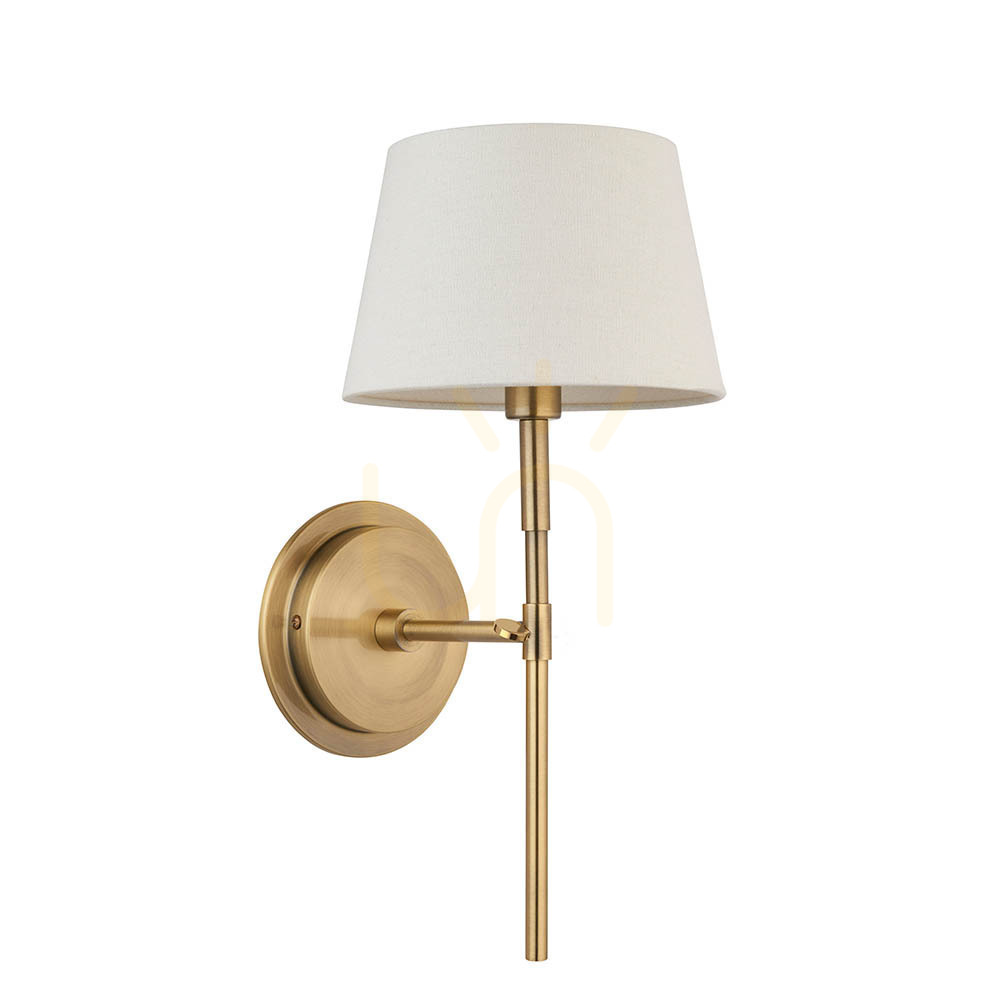 Kontrola Nástěnné svítidlo Endon Rennes Cici brass E14 1x6 W dimmable, ivory stínidlo Nástěnné svítidlo Endon Rennes Cici brass E14 1x6 W dimmable, ivory stínidlo