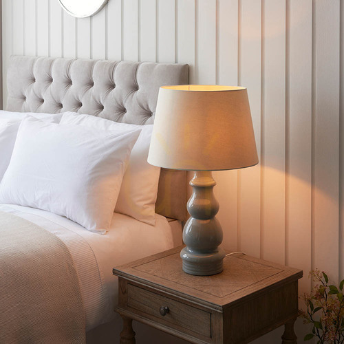 Kontrola Stolní lampa Provence &amp; Cici Grey Endon
