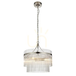 Závěsné svítidlo Marietta Silver Endon small 1