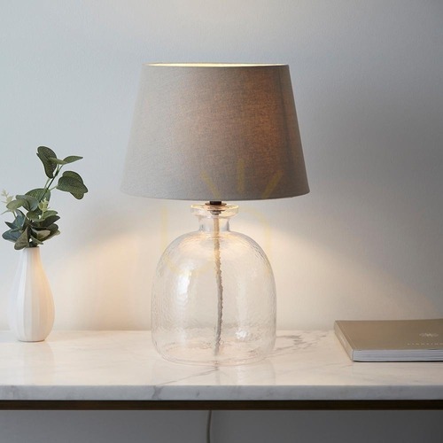 Kontrola Stolní lampa Lyra &amp; Cici Grey Endon