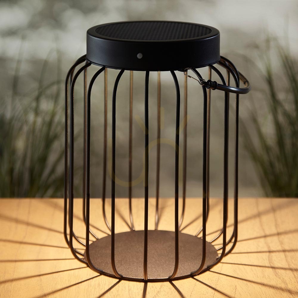 Kontrola Stolní lampa Endon Tropic černá LED sklo ocel 27 cm Stolní lampa Endon Tropic černá LED sklo ocel 27 cm