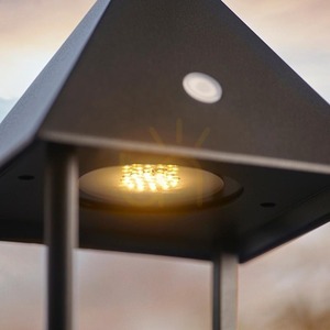 Venkovní přenosná LED lampa Endon Hoot Medium černá 106789 small 7