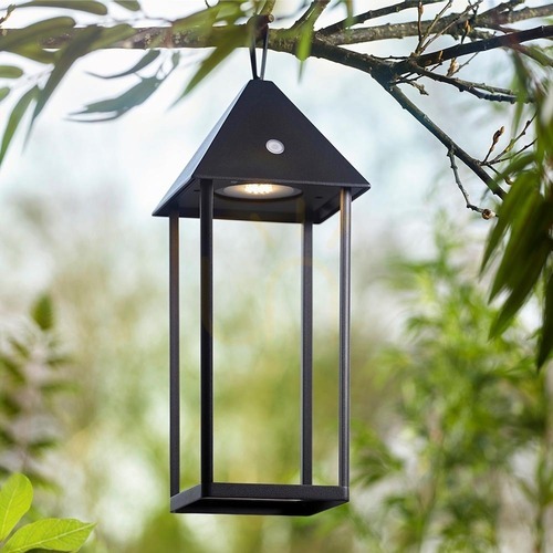 Kontrola Stolní lampa Hoot Black Endon