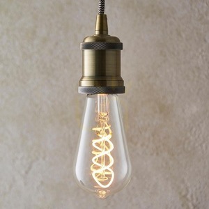 LED žárovka E27 4W Dimmable Twist Transparent Endon sklo 14 cm small 3