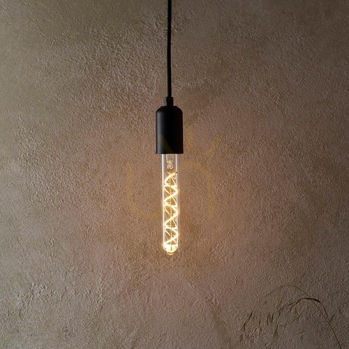 Kontrola LED žárovka Endon Spiral Tubular E27 4W 2200K 265lm stmívatelná čirá