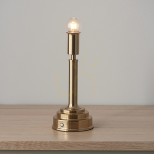 Bezdrátová stolní lampa Endon Upton mosaz LED 1,5 W 2700 K stmívatelná 30,6 cm small 2