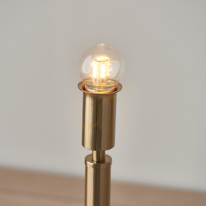 Bezdrátová stolní lampa Endon Upton mosaz LED 1,5 W 2700 K stmívatelná 30,6 cm small 4