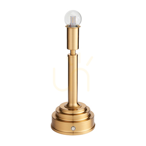 Bezdrátová stolní lampa Endon Upton mosaz LED 1,5 W 2700 K stmívatelná 30,6 cm small 0