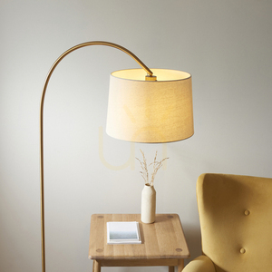 Stojací lampa Endon Carlson Brass mosazná E27 163,5 cm small 3