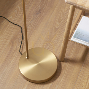 Stojací lampa Endon Carlson Brass mosazná E27 163,5 cm small 5