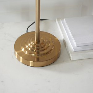 Stolní lampa Endon Highclere Brass, 3 světla, mosazná, E14 small 5