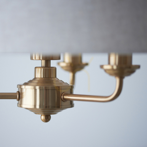 Kontrola Závěsná lampa Highclere Brass Endon