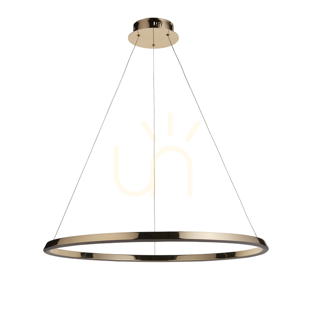 Pohled Závěsné LED svítidlo Endon Staten bílé 80 cm 43,5 W stmívatelné Závěsné LED svítidlo Endon Staten bílé 80 cm 43,5 W stmívatelné