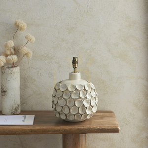 Stolní lampa Endon Borello mosazná keramická 32 cm B22 small 2