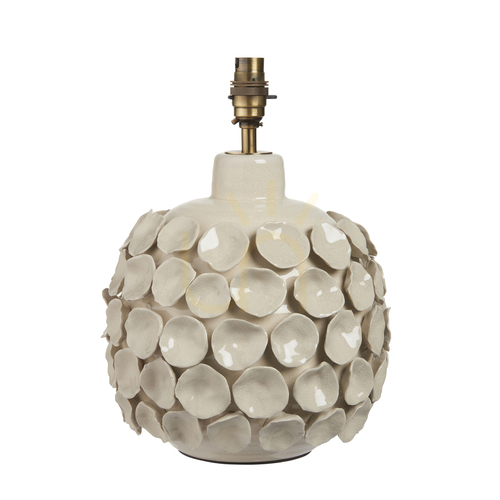 Kontrola Stolní lampa Endon Borello mosazná keramická 32 cm B22
