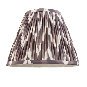 Stínidlo Endon Zigzag 111324 perleťově šedé 25 cm E27/B22 small 4