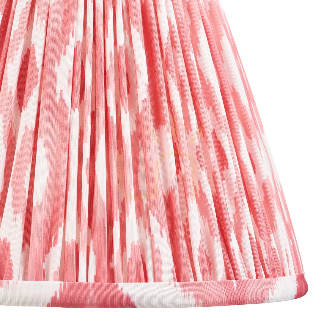 Náhled Stínidlo Endon Ikat růžové 25 cm textilní E27 Stínidlo Endon Ikat růžové 25 cm textilní E27