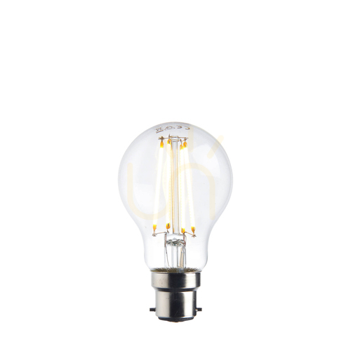 Kontrola LED žárovka GLS B22 7W transparentní Endon