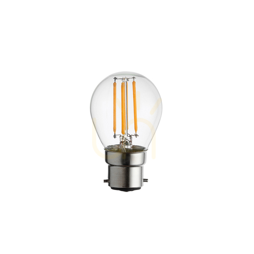 Kontrola LED filamentová žárovka B22 Endon 112119 golf 4 W 470 lm 2700 K čirá, stmívatelná