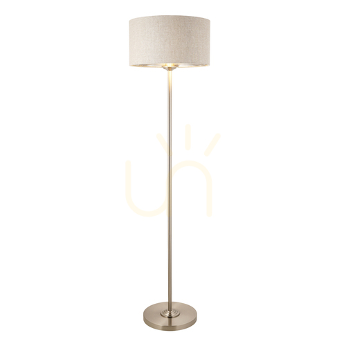 Kontrola Stojací lampa Highclere Beige Endon