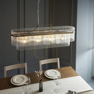 Mosazná závěsná lampa Marietta Endon small 4