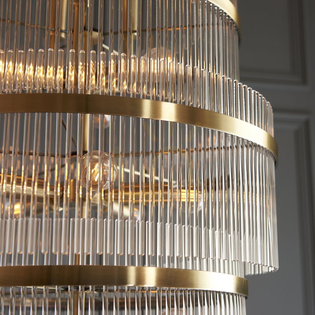 Náhled Závěsná lampa Marietta Grand Brass Endon Závěsná lampa Marietta Grand Brass Endon