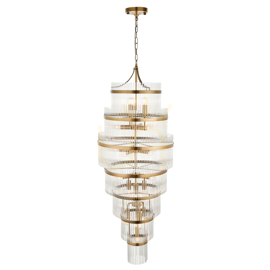 Kontrola Závěsná lampa Marietta Grand Brass Endon Závěsná lampa Marietta Grand Brass Endon