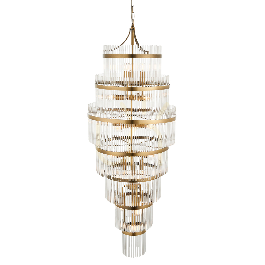 Kontrola Závěsná lampa Marietta Grand Brass Endon Závěsná lampa Marietta Grand Brass Endon