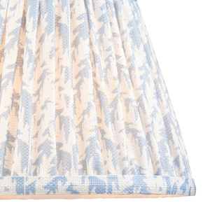 Stínidlo Endon Leaf Shell Bay Blue textil 20 cm E14/B22 112915 small 1