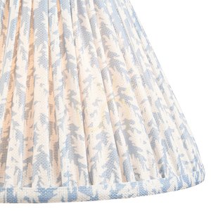 Textilní stínidlo Endon Leaf Shell Bay Blue, 30 cm, E27 small 1