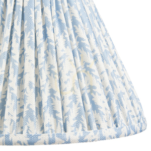 Textilní stínidlo Endon Leaf Shell Bay Blue, 30 cm, E27 small 2