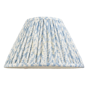 Textilní stínidlo Endon Leaf Shell Bay Blue, 30 cm, E27 small 4