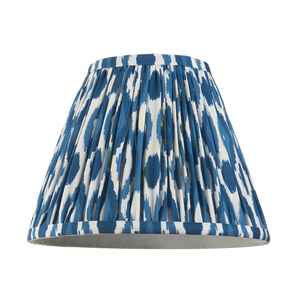 Stínidlo Endon Ikat modré E27 25 cm tkanina small 4