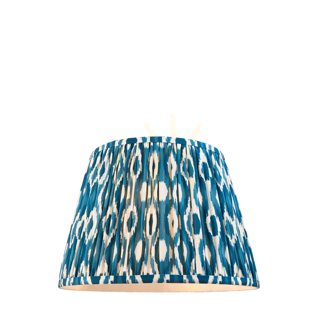Abajur Endon Ikat 113092, albastru, 35 cm, E27/B22